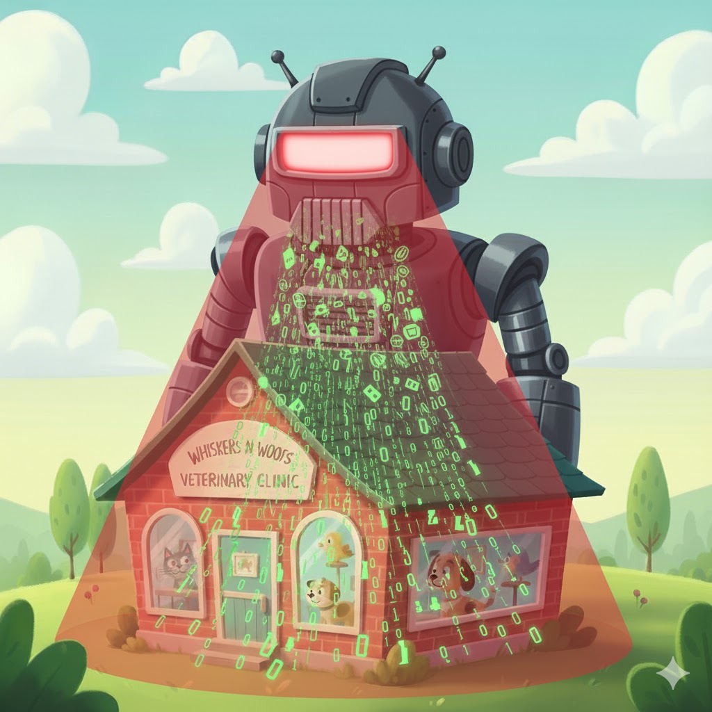 Robot Scanning Data from Vet